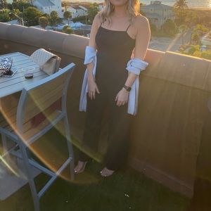 Navy Blue Jumpsuit with Pockets!